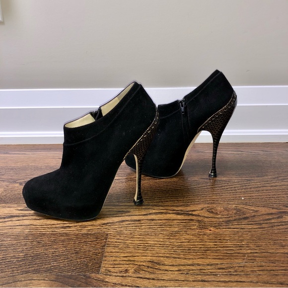 💠 Brian Atwood Platform Ankle Boot - Picture 2 of 9
